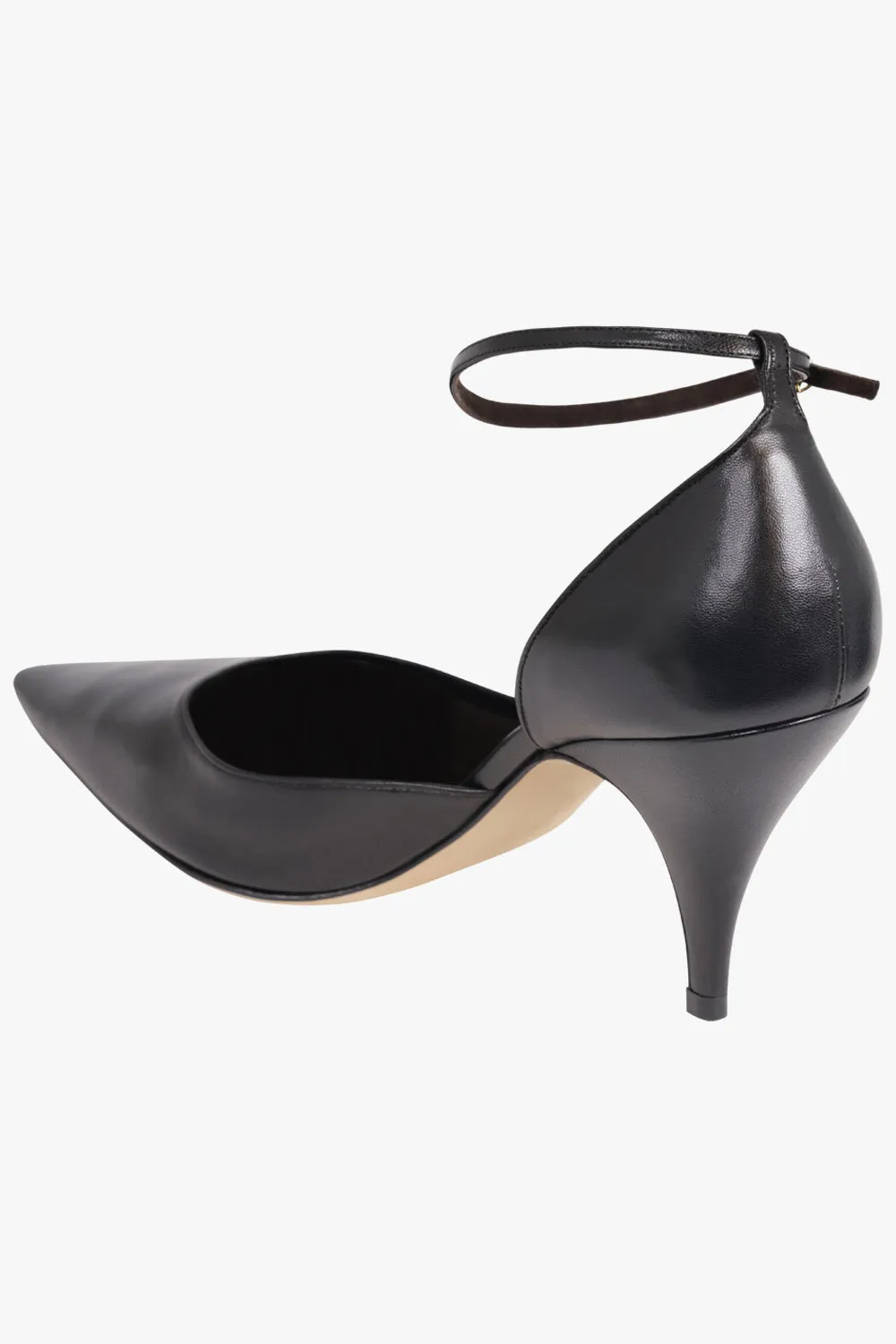 Liisa D'Orsay 70mm Slingback Pump | Black