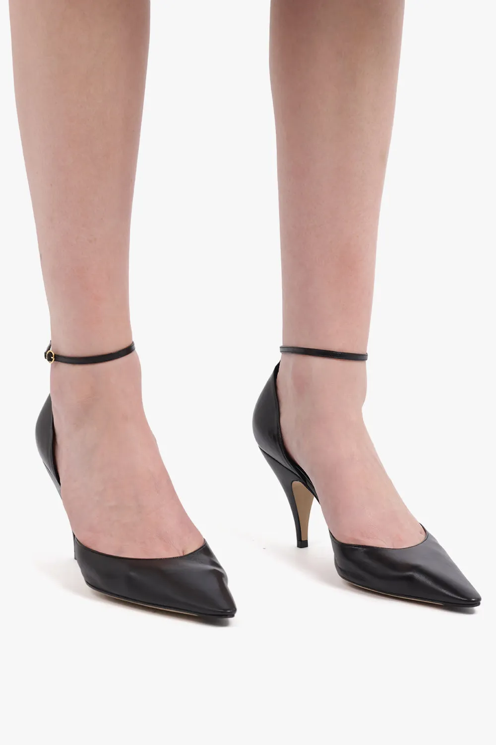 Liisa D'Orsay 70mm Slingback Pump | Black