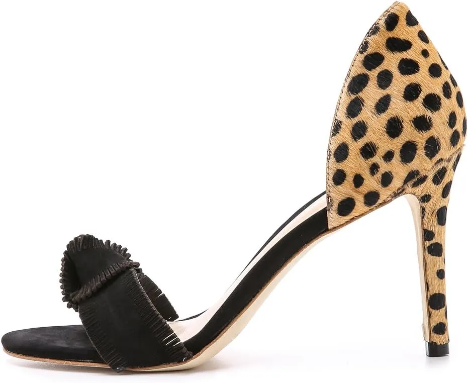 LOEFFLER RANDALL Women's Nicola (nubuck/haircalf) D'Orsay Pump