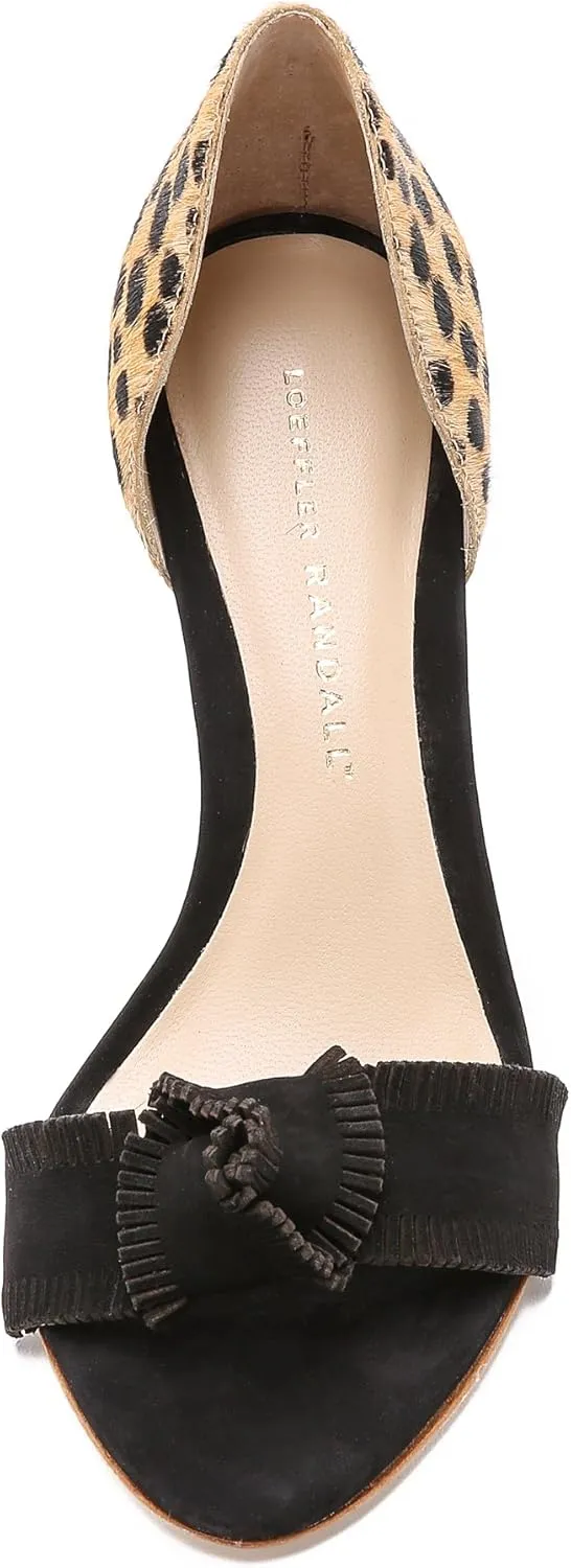 LOEFFLER RANDALL Women's Nicola (nubuck/haircalf) D'Orsay Pump