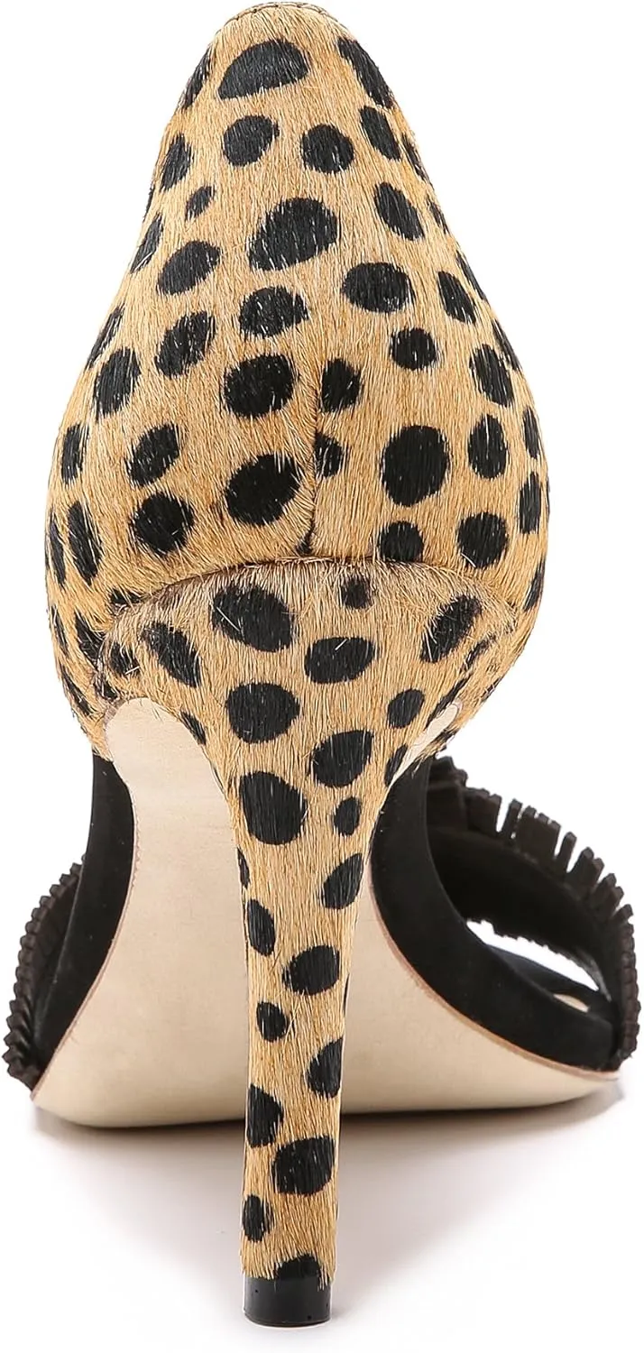 LOEFFLER RANDALL Women's Nicola (nubuck/haircalf) D'Orsay Pump
