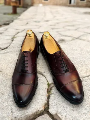 Marquis Ash — Cap Toe Derby
