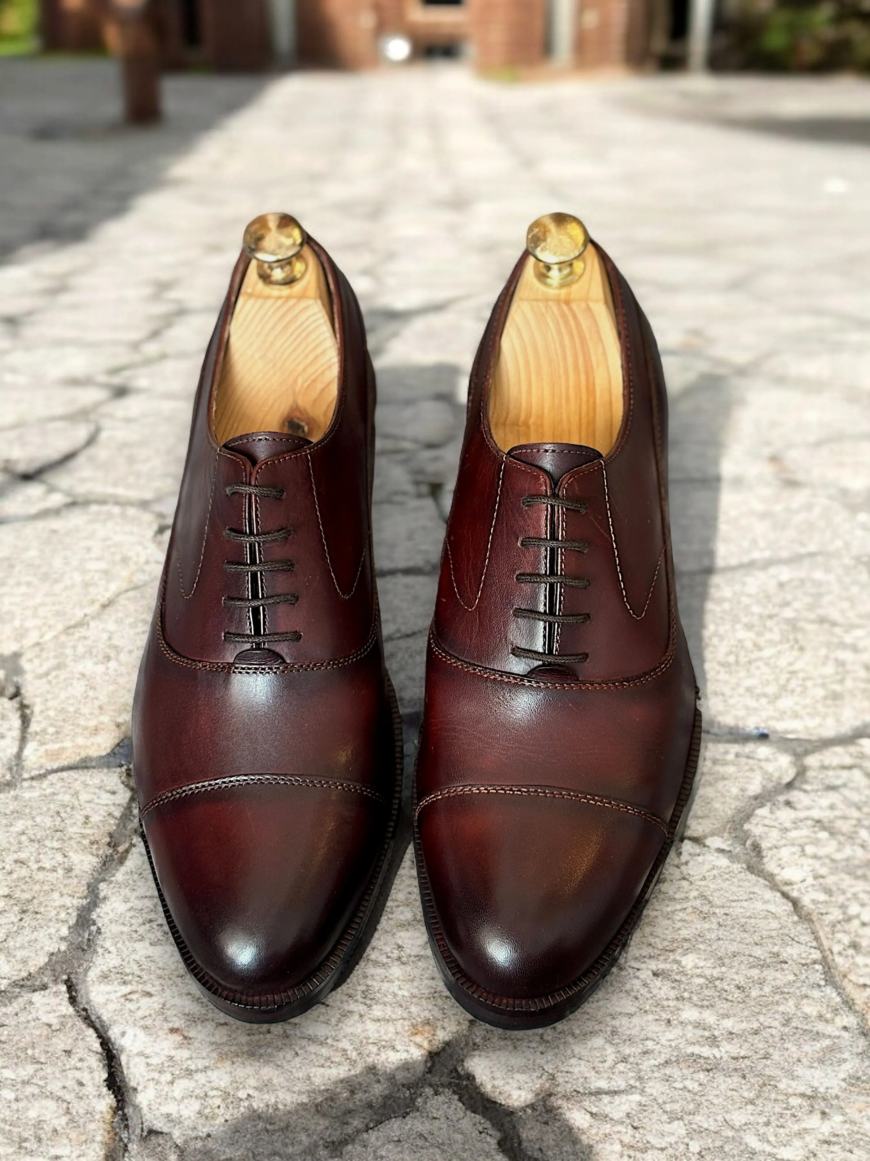 Marquis Ash — Cap Toe Derby