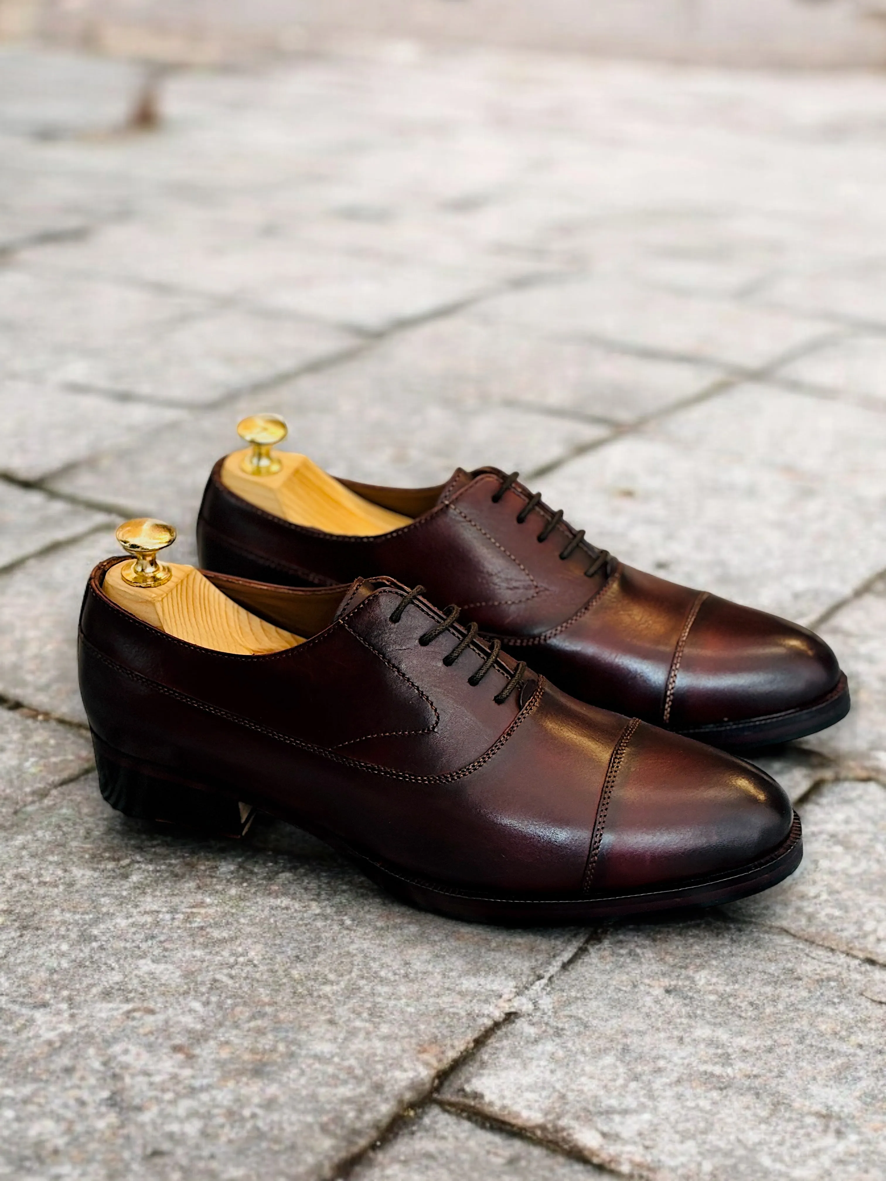 Marquis Ash — Cap Toe Derby