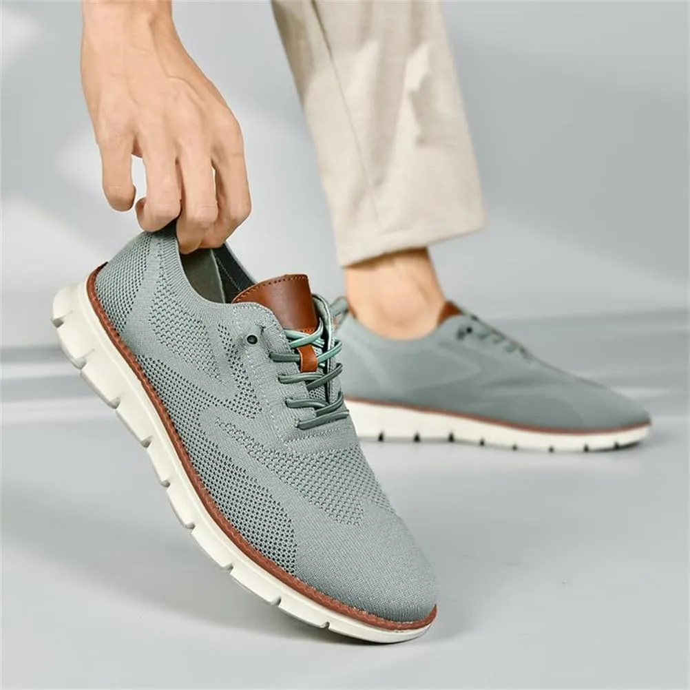 Mens Casual Dress Shoes,Breathable Lightweight Sports Shoes Mesh Shoes,Oxfords Lace Up Business Walking Shoes
