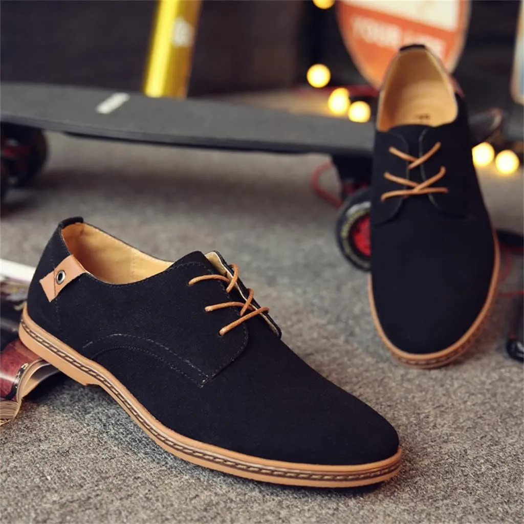 Mens Casual Oxford Business Dress Shoes Leather Slip-on Loafer for Men Walking Driving Office Outdoor Penny Oxfords Comfort Fashion Leisure Breathable Stylish Loafers