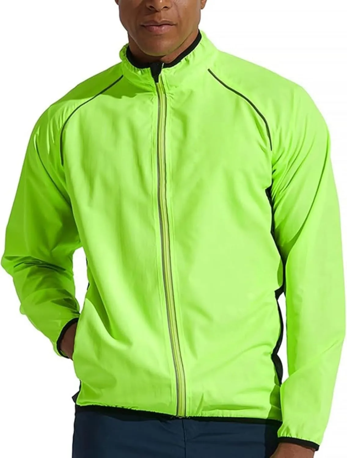Men's Cycling Bike Jacket Long Sleeve Mountain Running Biking Motorcycle Bicycle Windbreaker Fishing Coats