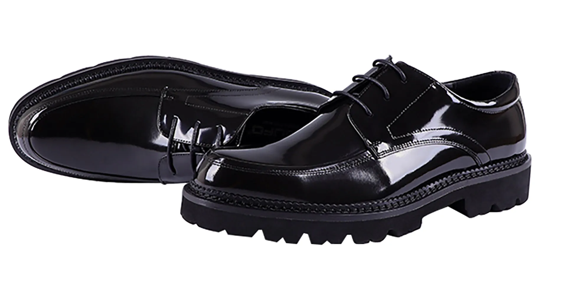 Men's Handmade Dress Plain Toe Derby