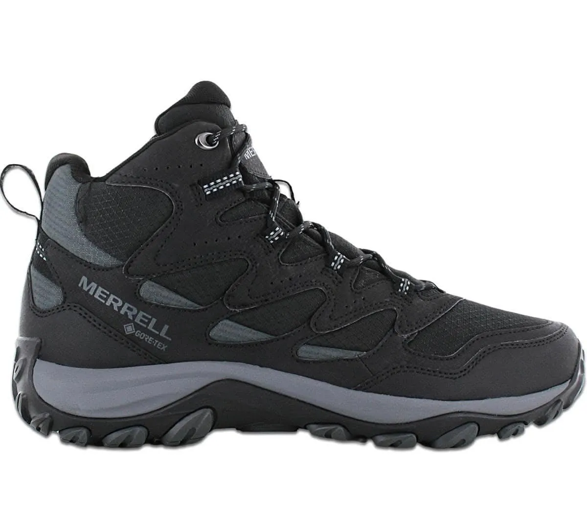 Merrell West Rim Sport Mid GTX - GORE-TEX - Herren Wanderschuhe Schwarz J036519