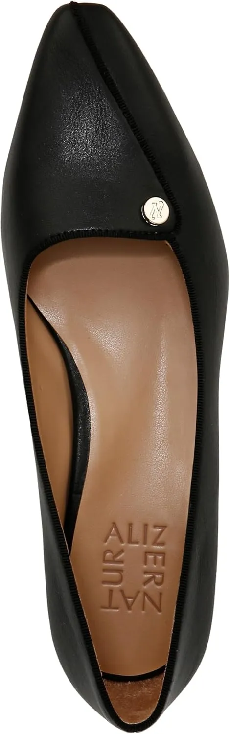Naturalizer Womens Georgia Pointed Toe Low Block Heel Pump