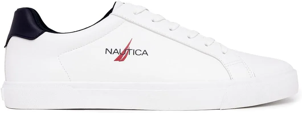 Nautica Men's Casual Shoe, Classic Lace-Up Low Top Loafer, Fashion Sneaker - in Medium & Wide Width Sizes