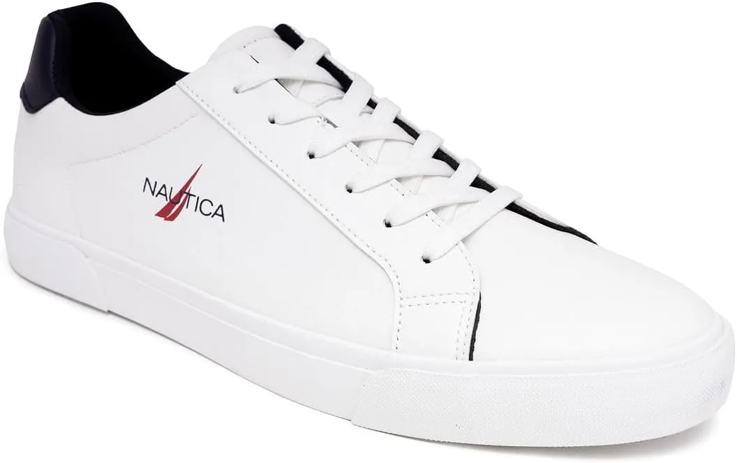 Nautica Men's Casual Shoe, Classic Lace-Up Low Top Loafer, Fashion Sneaker - in Medium & Wide Width Sizes