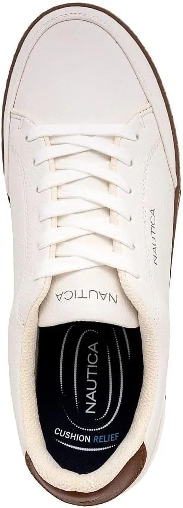 Nautica Men's Classic Lace-Up Low Top Fashion Sneaker Loafer - Stylish and Comfortable Casual Shoe