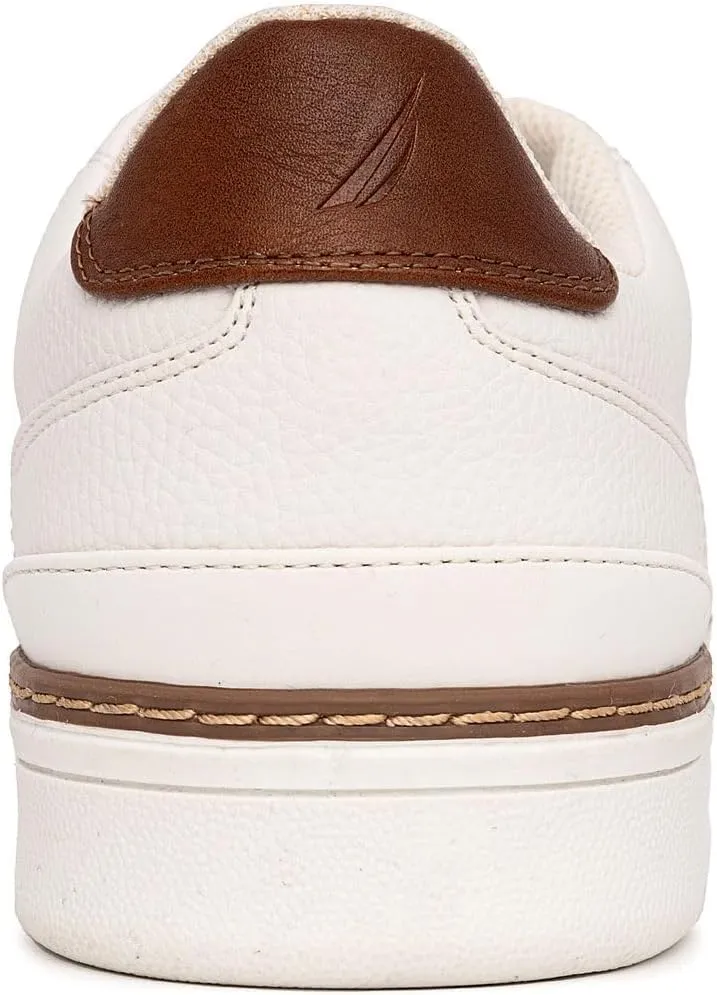 Nautica Men's Classic Lace-Up Low Top Fashion Sneaker Loafer - Stylish and Comfortable Casual Shoe