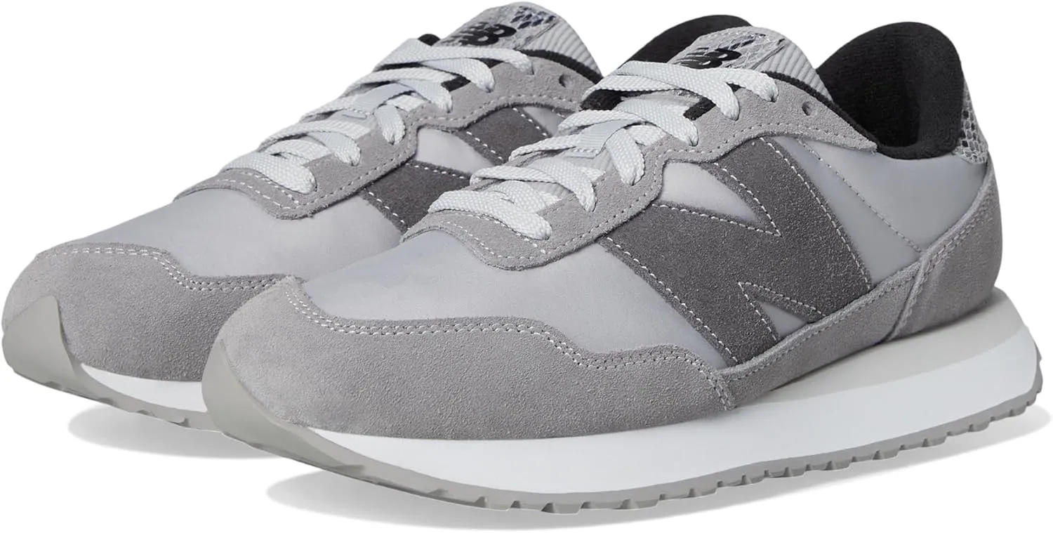 New Balance Women's 237 V1 Sneaker, Grey/Grey, 6