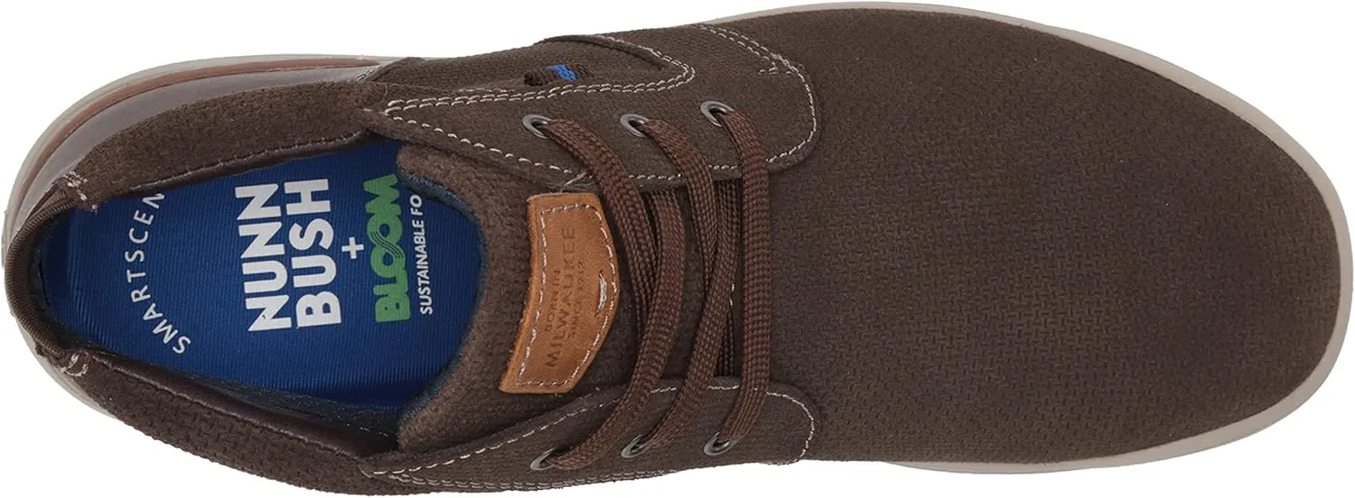 Nunn Bush Men's Tour 2.0 Plain Toe Sneaker Styled Chukka Boot with Kore Comfort Technology