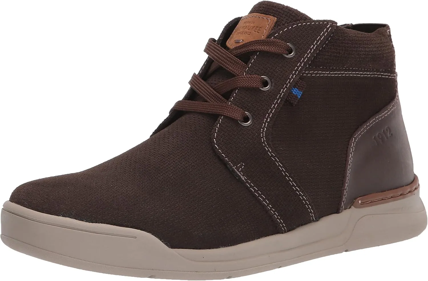 Nunn Bush Men's Tour 2.0 Plain Toe Sneaker Styled Chukka Boot with Kore Comfort Technology