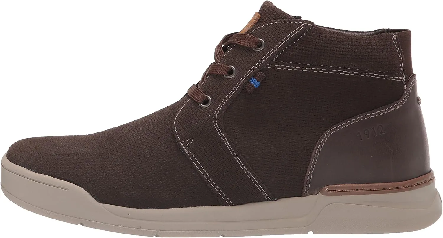Nunn Bush Men's Tour 2.0 Plain Toe Sneaker Styled Chukka Boot with Kore Comfort Technology