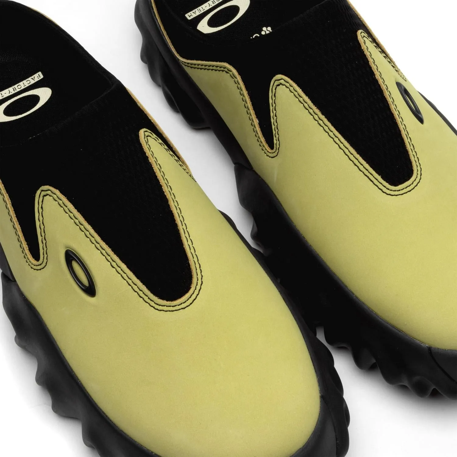 Oakley Suede Chop Saw Mule Black Yellow BDS24S07003862GR35 Shoe Sneaker Trainer