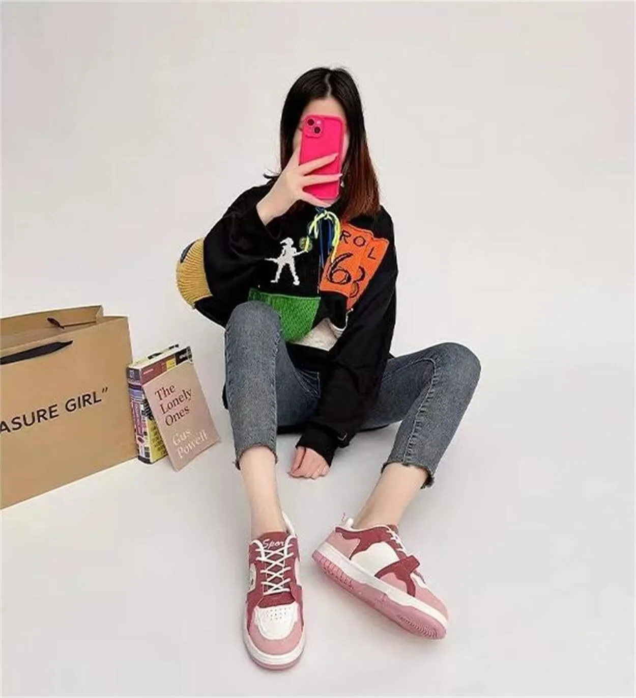 Panda Shoes Sneakers for Women Running Shoes Non Slip On Casual Walking Shoes Fashion Lightweight Sneaker for Work Travel