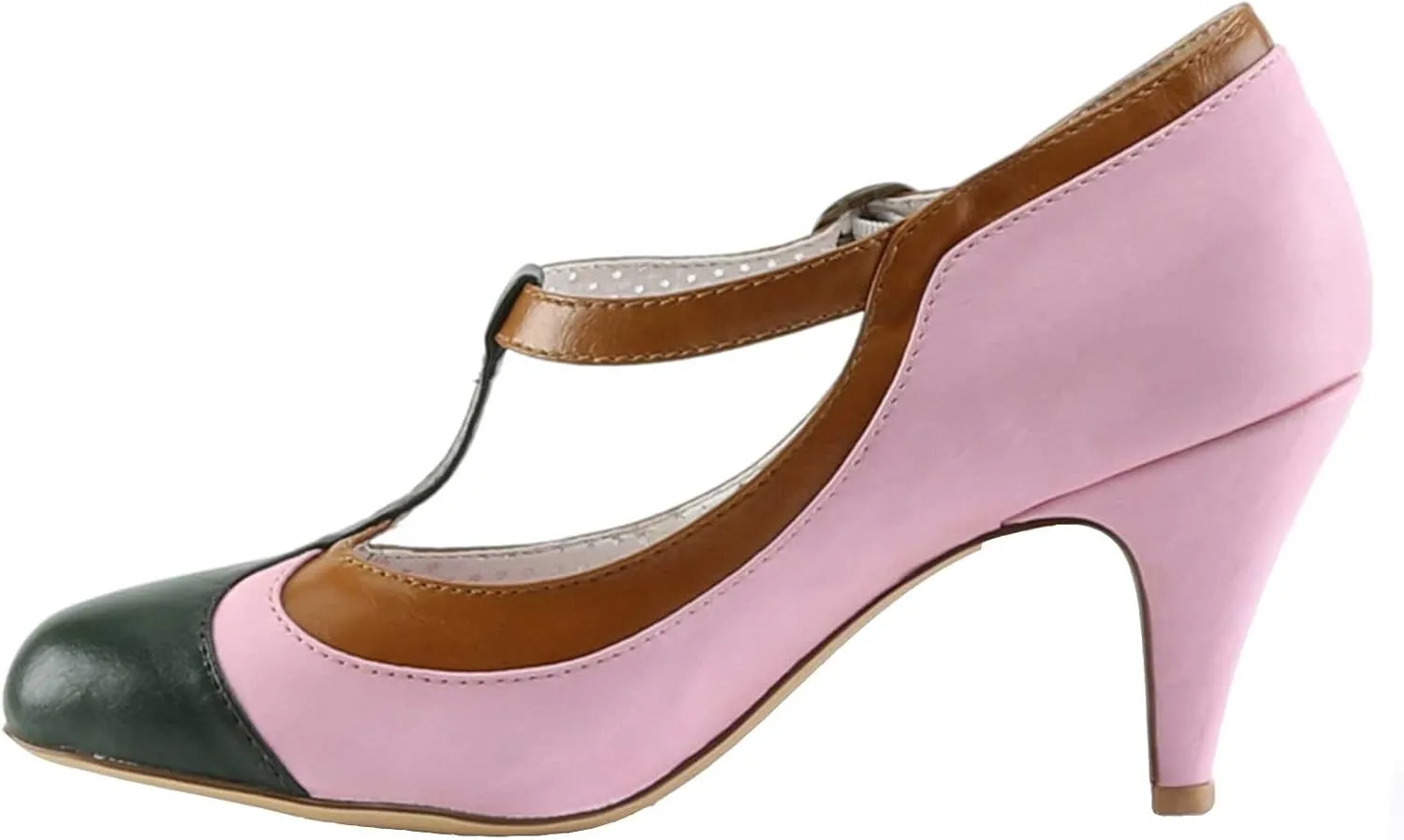 Pin Up Couture3 Heel T-Strap Pump