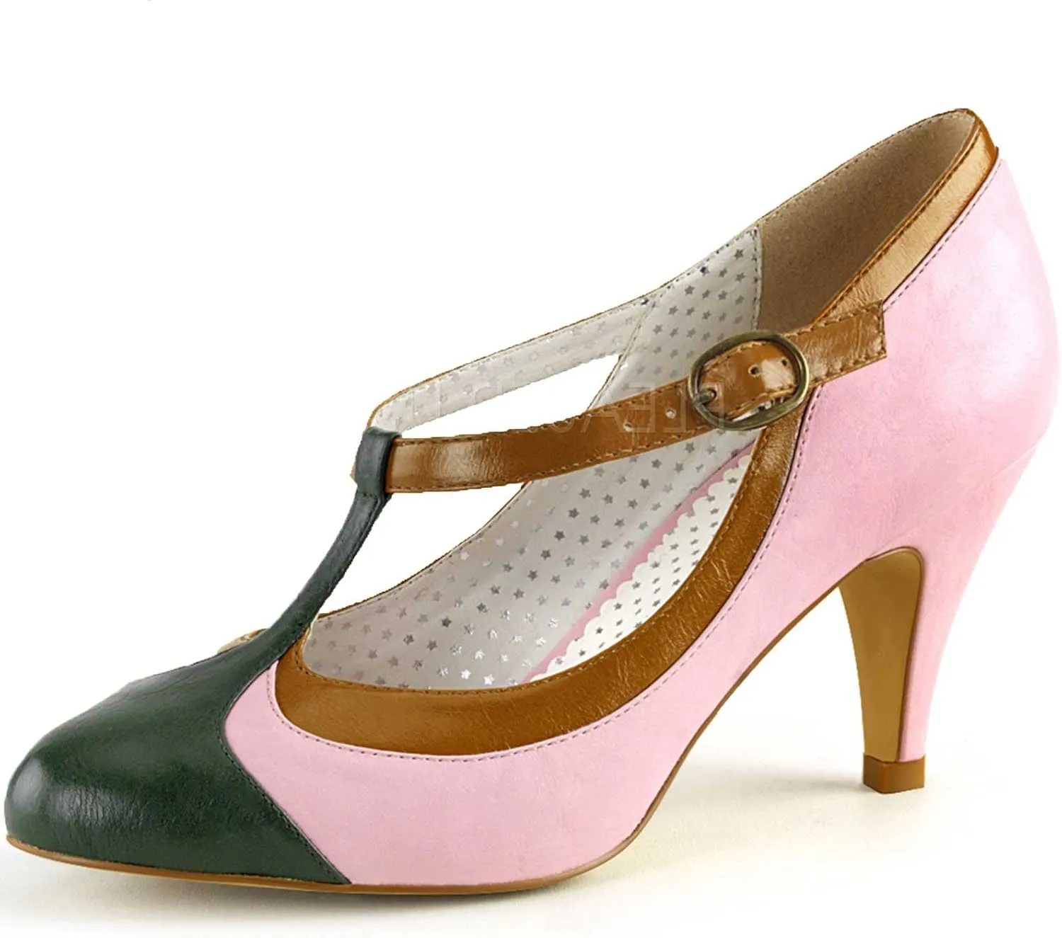 Pin Up Couture3 Heel T-Strap Pump