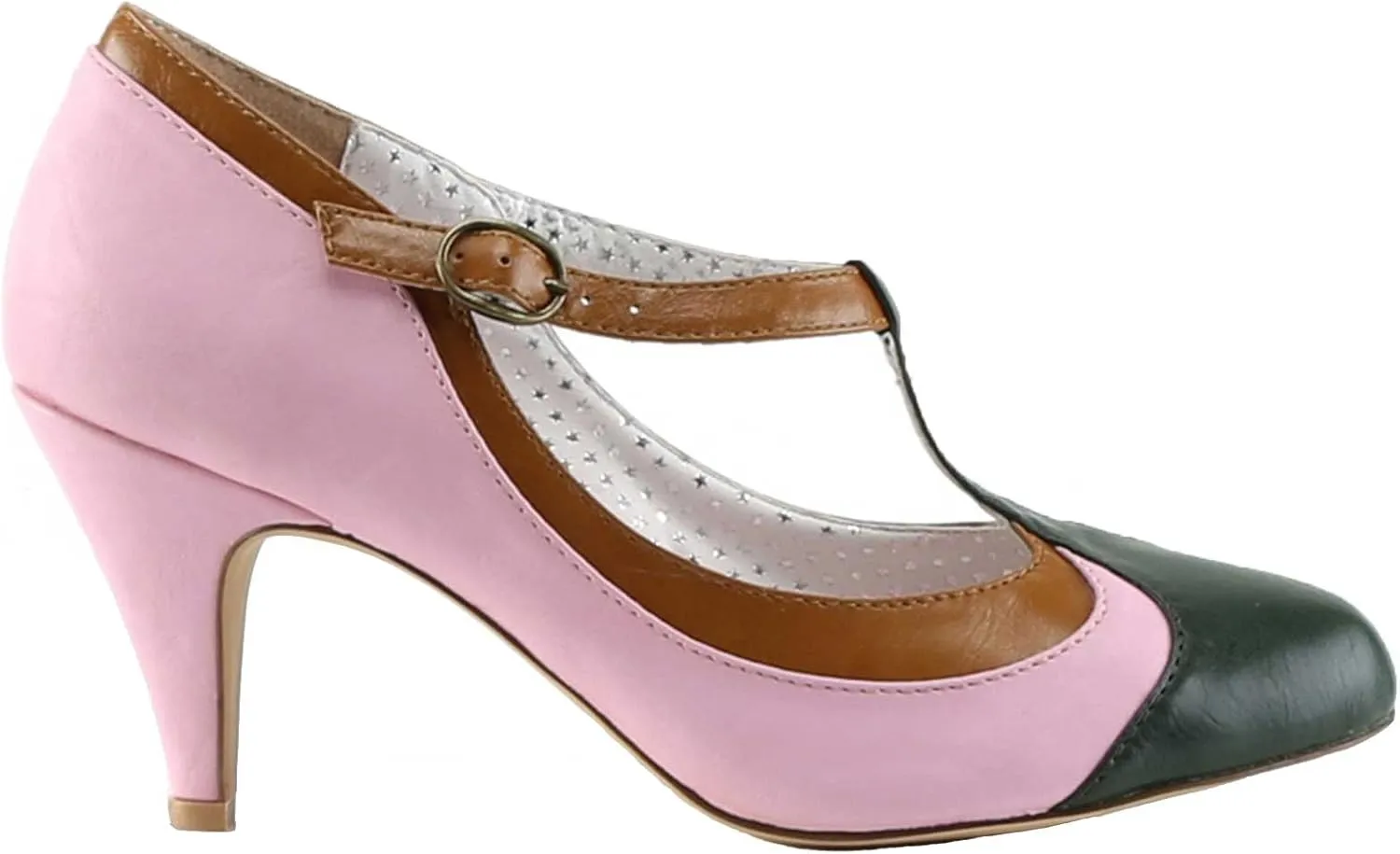 Pin Up Couture3 Heel T-Strap Pump
