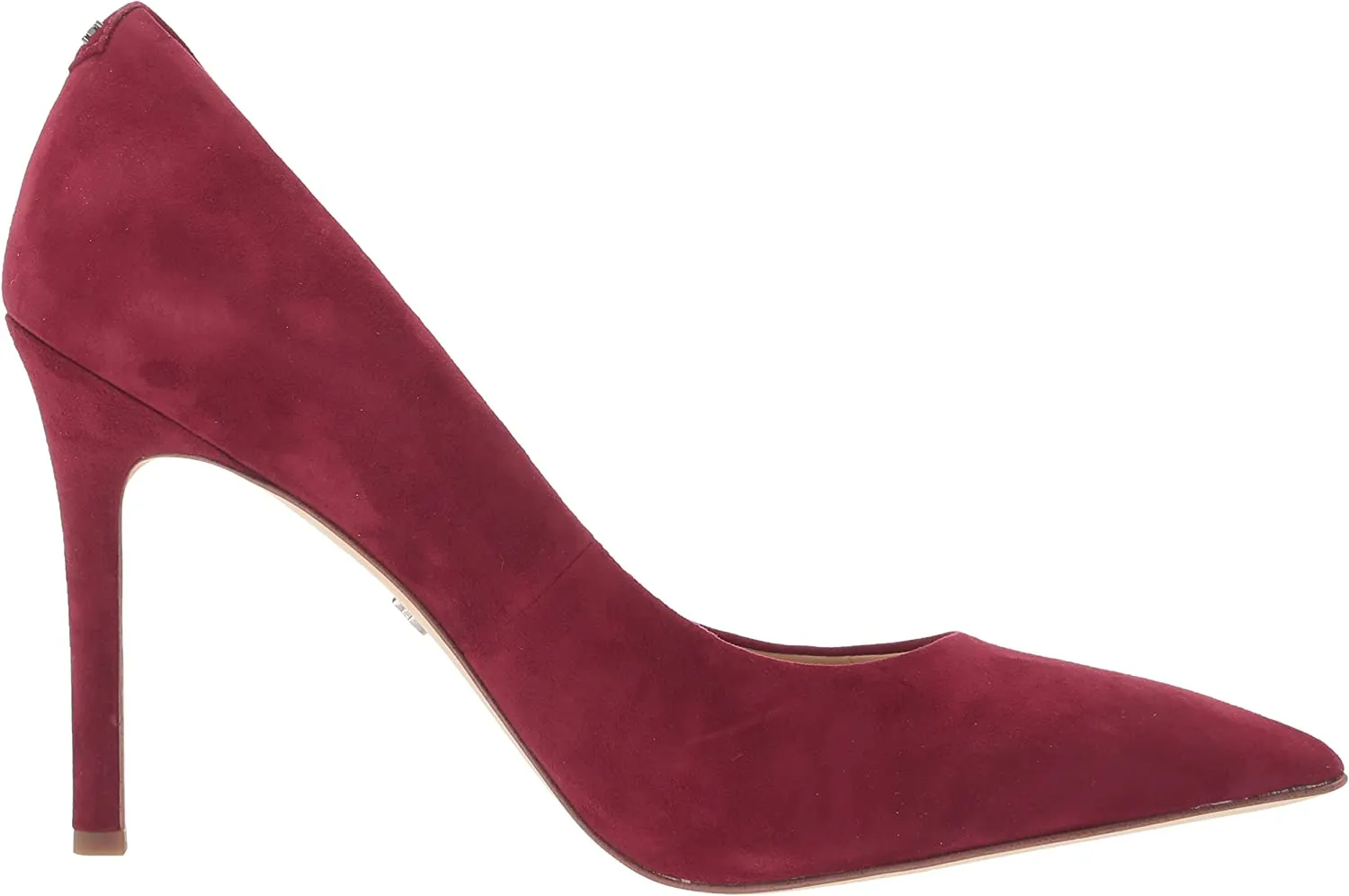 Pointy Stiletto Heel Timeless Hazel On Quick shipping Leather Slip Edelman Toe Sam Fashion Bordeaux Pump