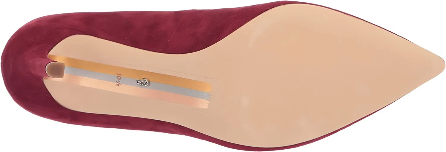 Pointy Stiletto Heel Timeless Hazel On Quick shipping Leather Slip Edelman Toe Sam Fashion Bordeaux Pump