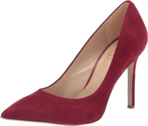 Pointy Stiletto Heel Timeless Hazel On Quick shipping Leather Slip Edelman Toe Sam Fashion Bordeaux Pump