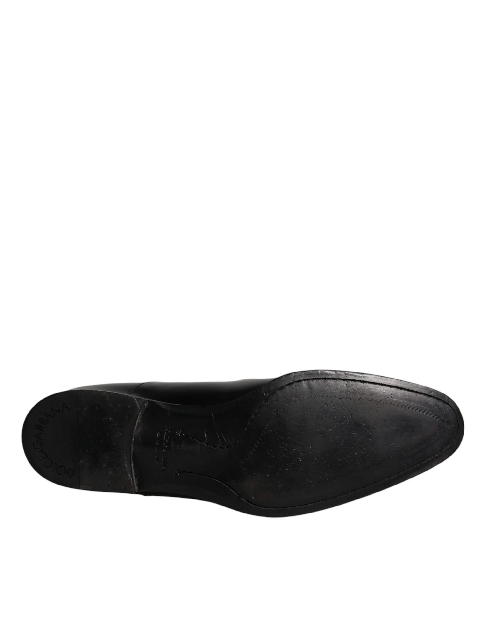 Positive testimonials Dress Derby Black Men Leather & Formal Shoes Dolce Gabbana Limited-time offer