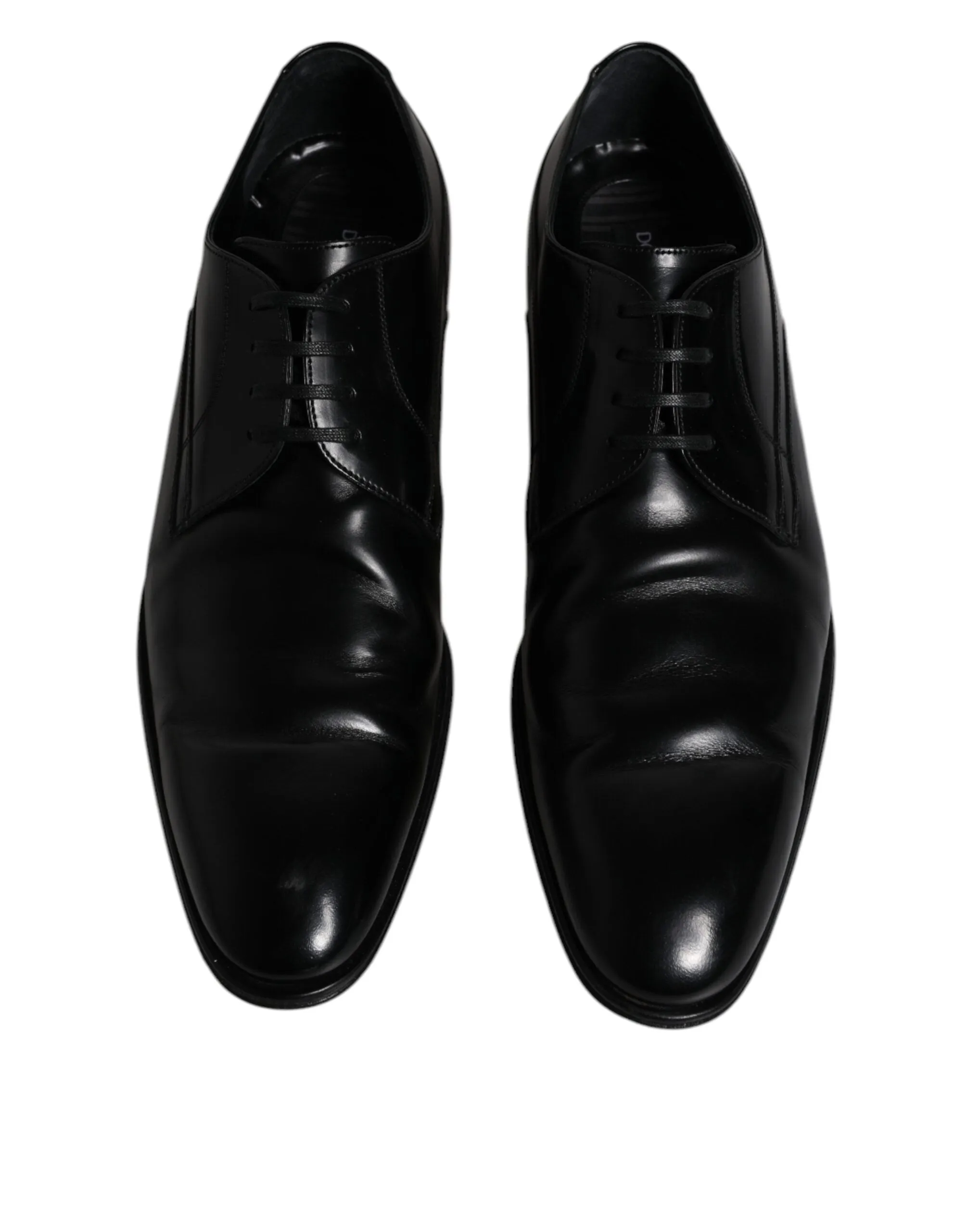 Positive testimonials Dress Derby Black Men Leather & Formal Shoes Dolce Gabbana Limited-time offer