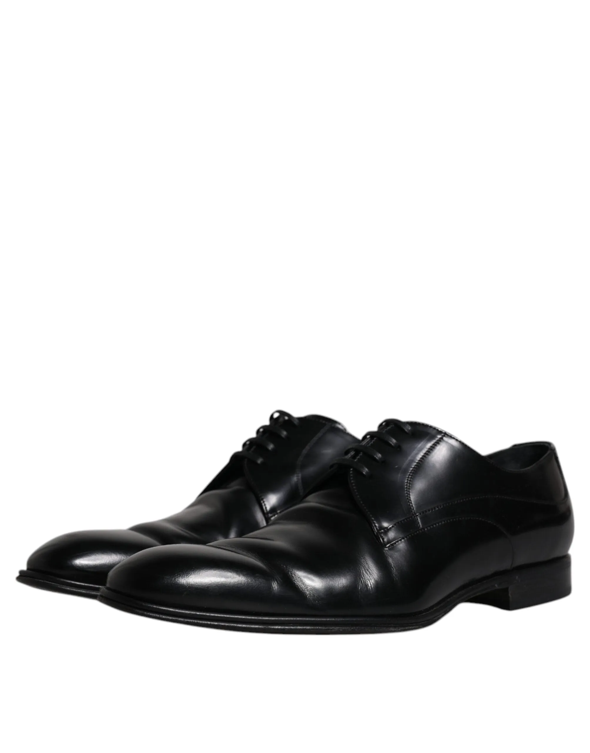 Positive testimonials Dress Derby Black Men Leather & Formal Shoes Dolce Gabbana Limited-time offer