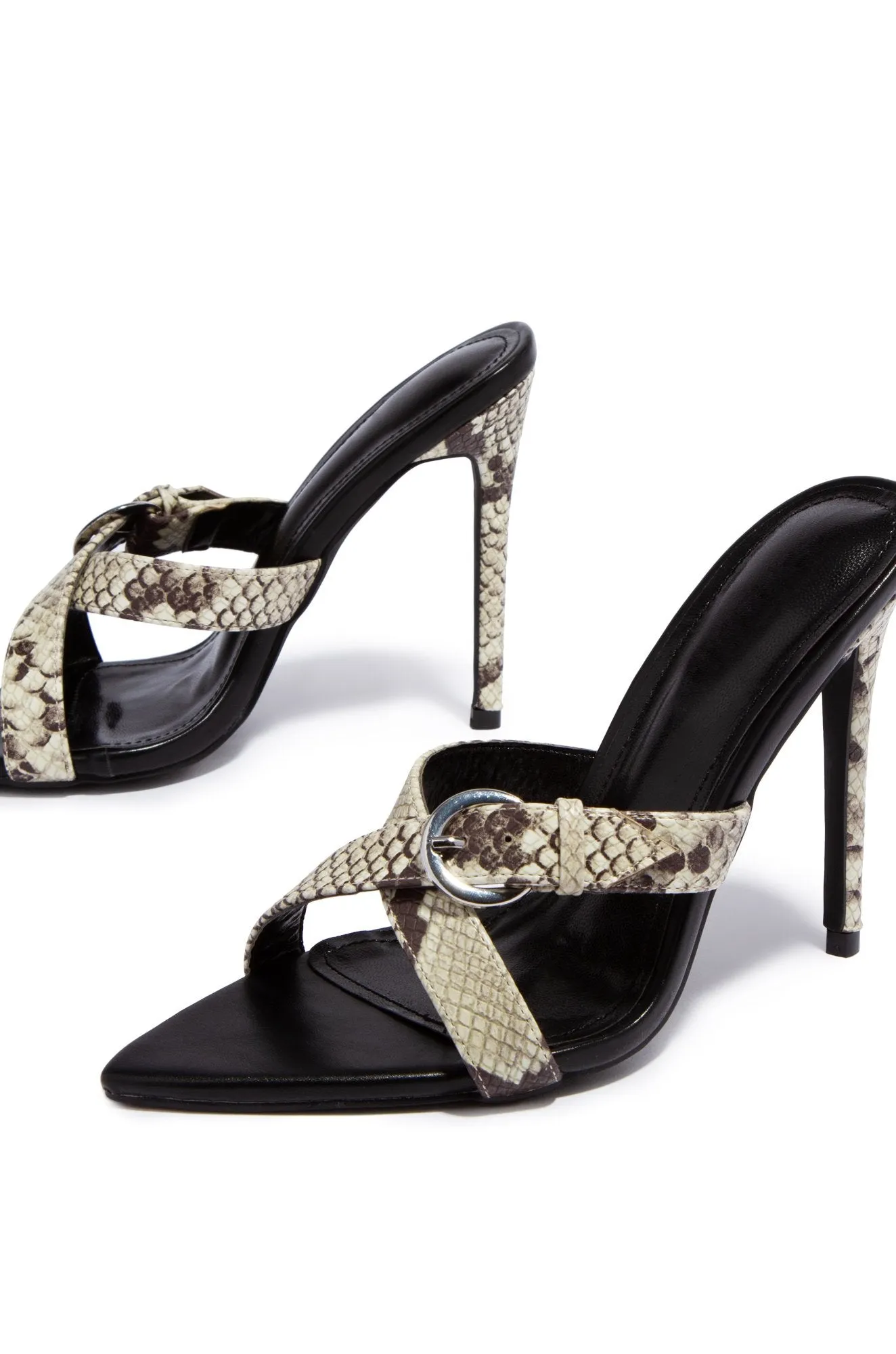 Pump High Cape Single Snake Mule Robbin Toe Big savings event Heel Ferocious Open Super savings Sole Sandals
