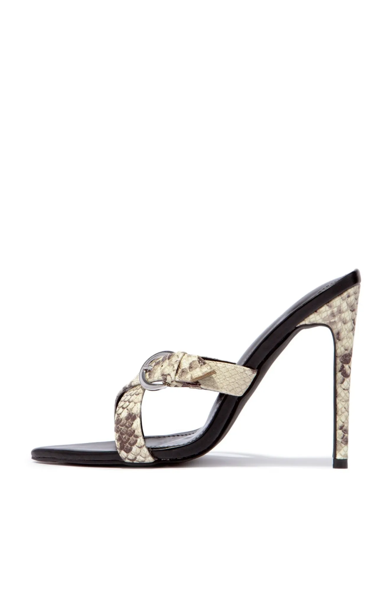 Pump High Cape Single Snake Mule Robbin Toe Big savings event Heel Ferocious Open Super savings Sole Sandals