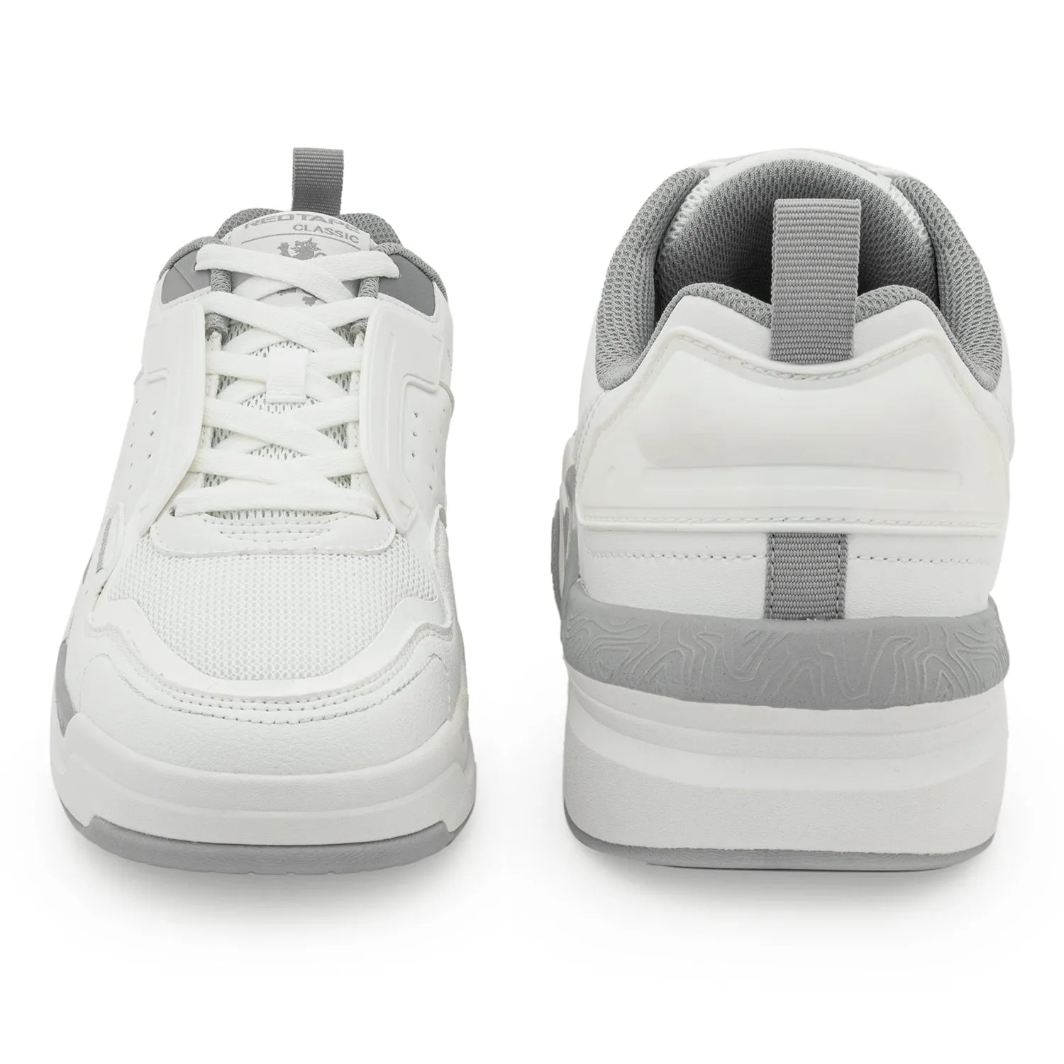 Red Tape Lifestyle Sneaker Shoes for Men | Classic Rounded Toe, Soothing Insole & Impact-Resistant Comfort