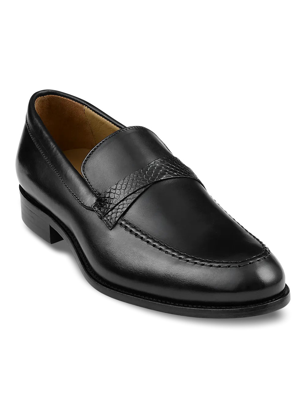 Sergio Belted Loafer - Black