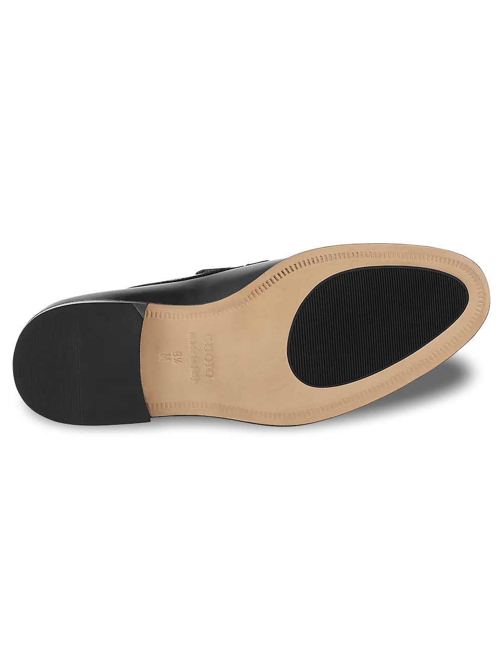Sergio Belted Loafer - Black