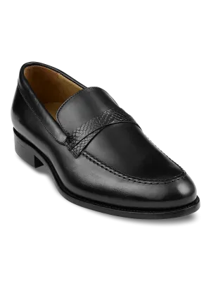 Sergio Belted Loafer - Black