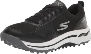 Skechers Men's Arch Fit Golf Shoe Sneaker, Black/White, 8.5