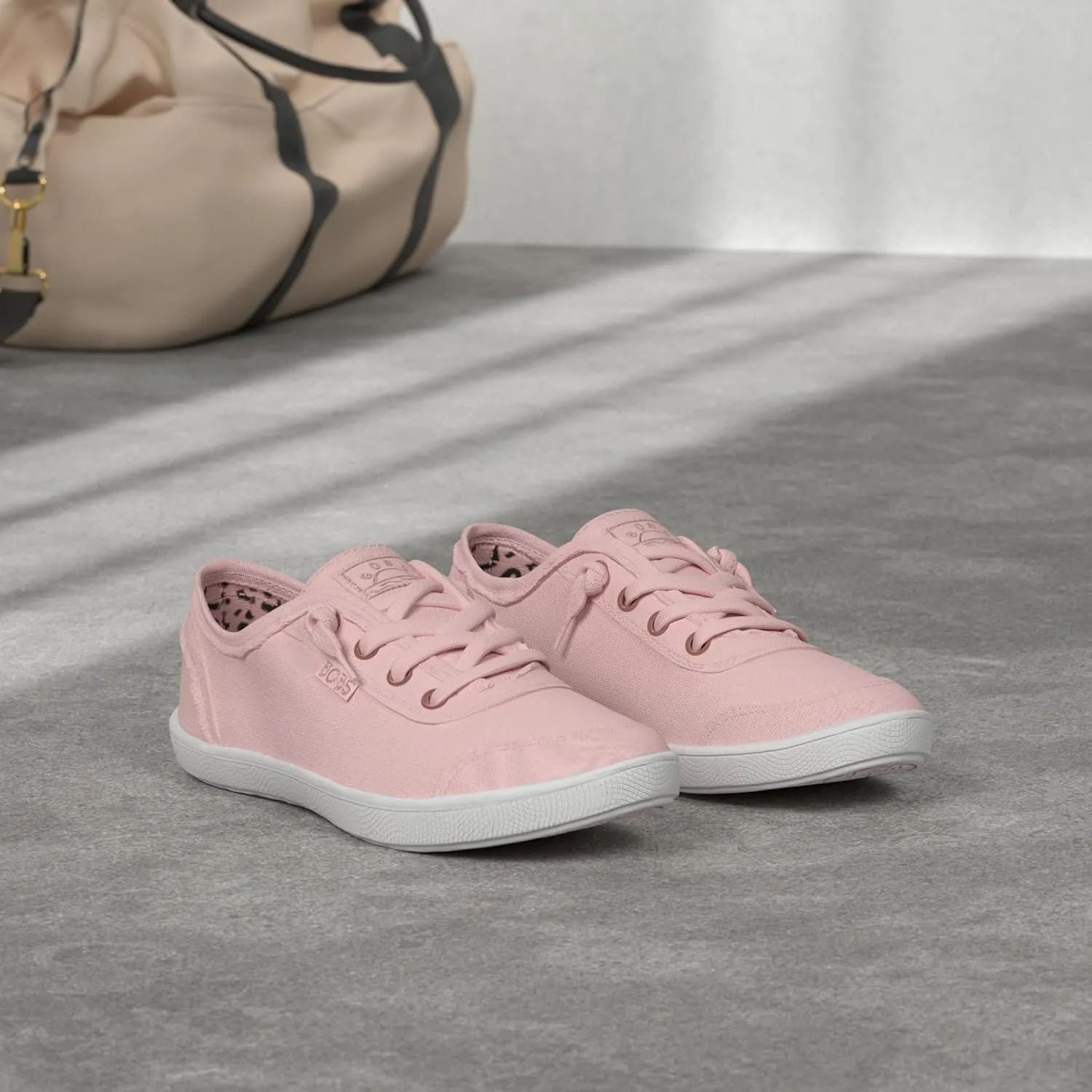 Skechers Women's Bobs B Cute Sneaker – Memory Foam, Flexible Outsole, Lightweight Vegan Shoes