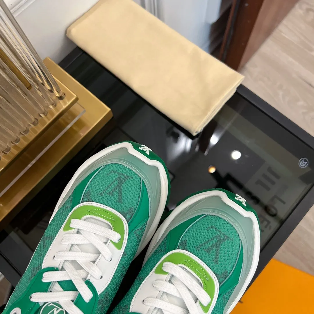 SNEAKER Boxing Day sale GREEN 55 Vuitton RUN Wireless-enabled Louis