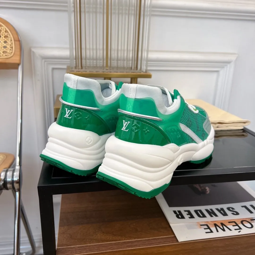 SNEAKER Boxing Day sale GREEN 55 Vuitton RUN Wireless-enabled Louis