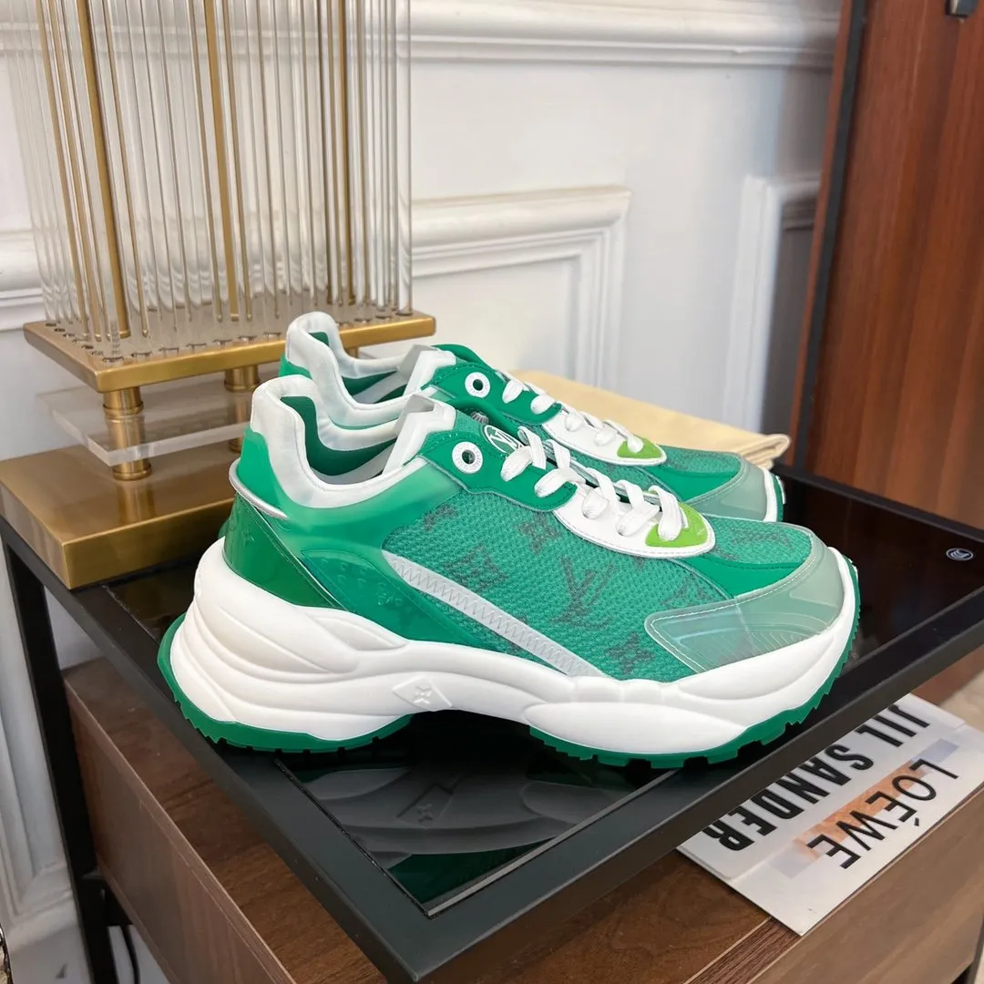 SNEAKER Boxing Day sale GREEN 55 Vuitton RUN Wireless-enabled Louis