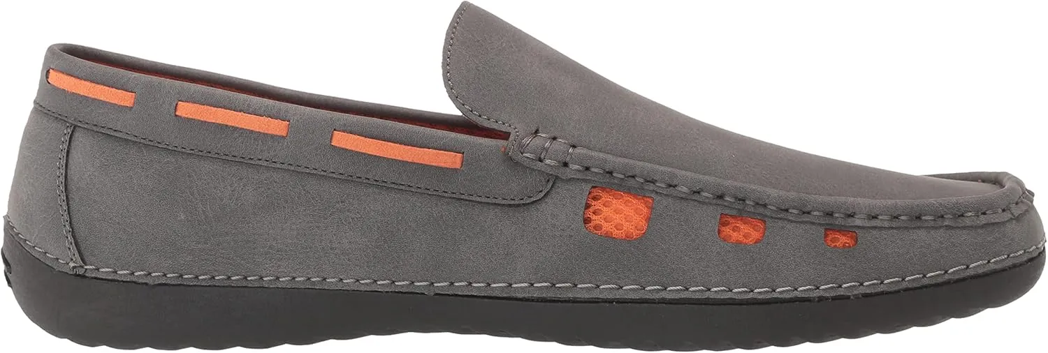 STACY ADAMS Men's Delray Moc Toe Slip on Driving Style Loafer