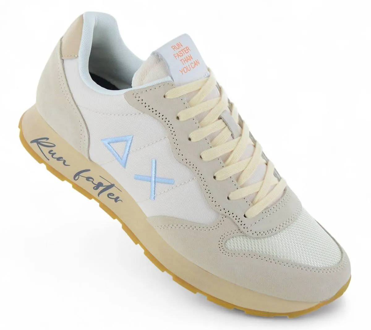 SUN68 Tom Vintage - Herren Sneakers Schuhe Beige Z35105-31