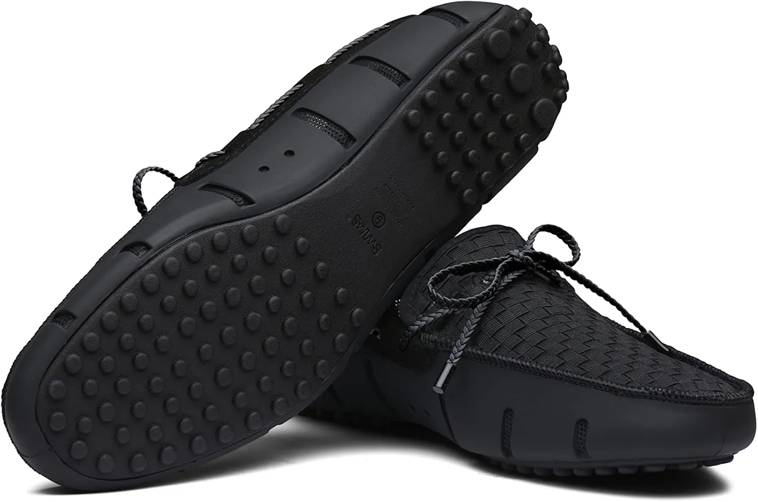 SWIMS Mens Loafers, Mens Casual Slip-Ons Shoes for Summer, Comfortable Stylish Woven Driver Loafer, Fashion Shoe for Beach