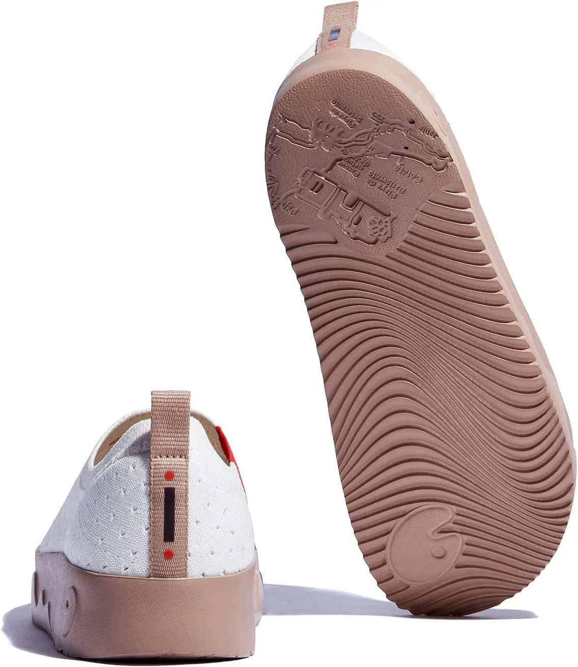 UIN Women's Art Travel Walking Shoes Slip On Casual Lightweight Wide Toe Fashion Sneaker Toledo Ⅸ