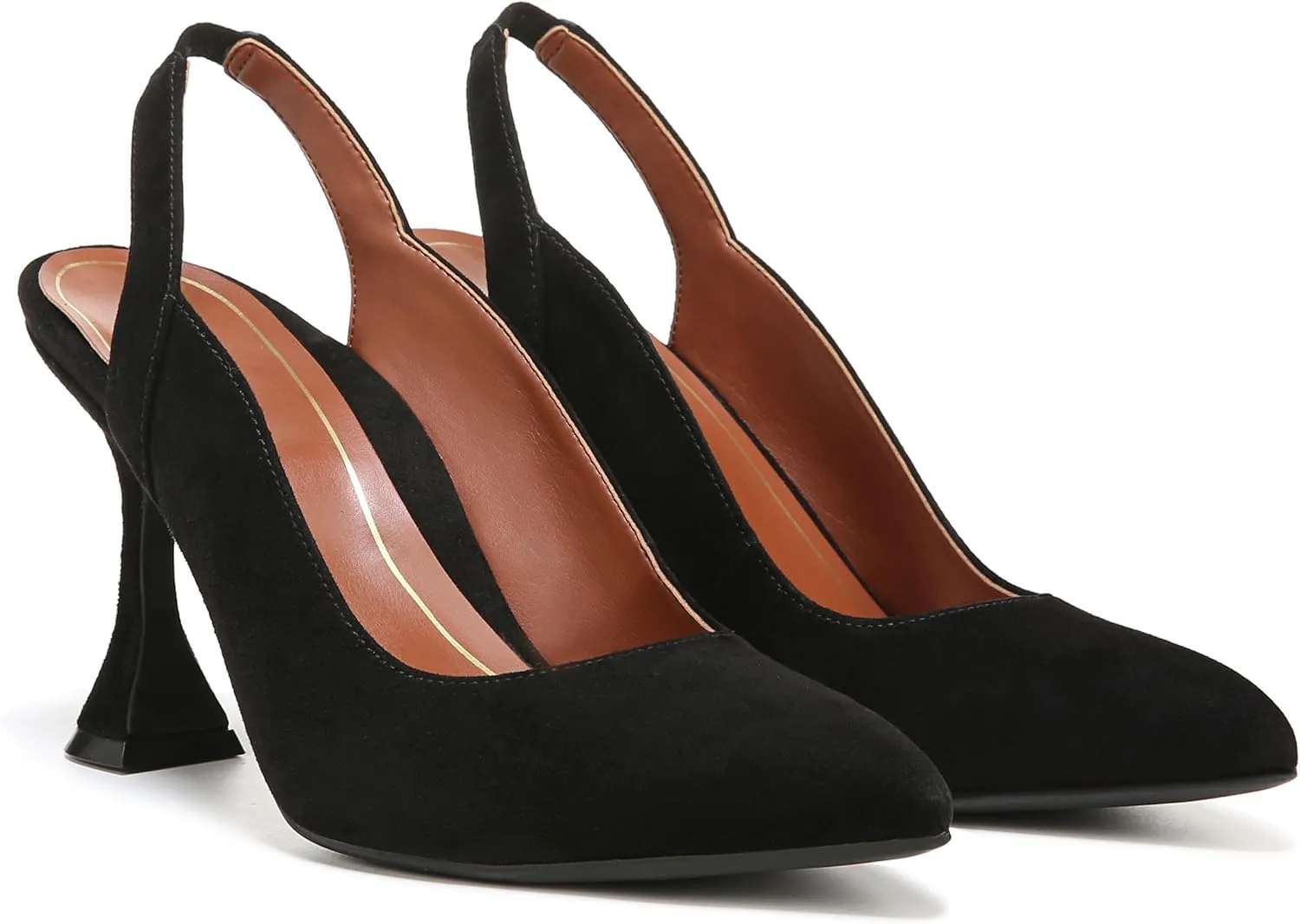 Vionic Women's Zinnia Adalena Dress Pump- Supportive Ladies Dress Back-Strap Heels That Include Three-Zone Comfort with Orthotic Insole Arch Support, Medium Fit Shoes for Women, Sizes 5-11
