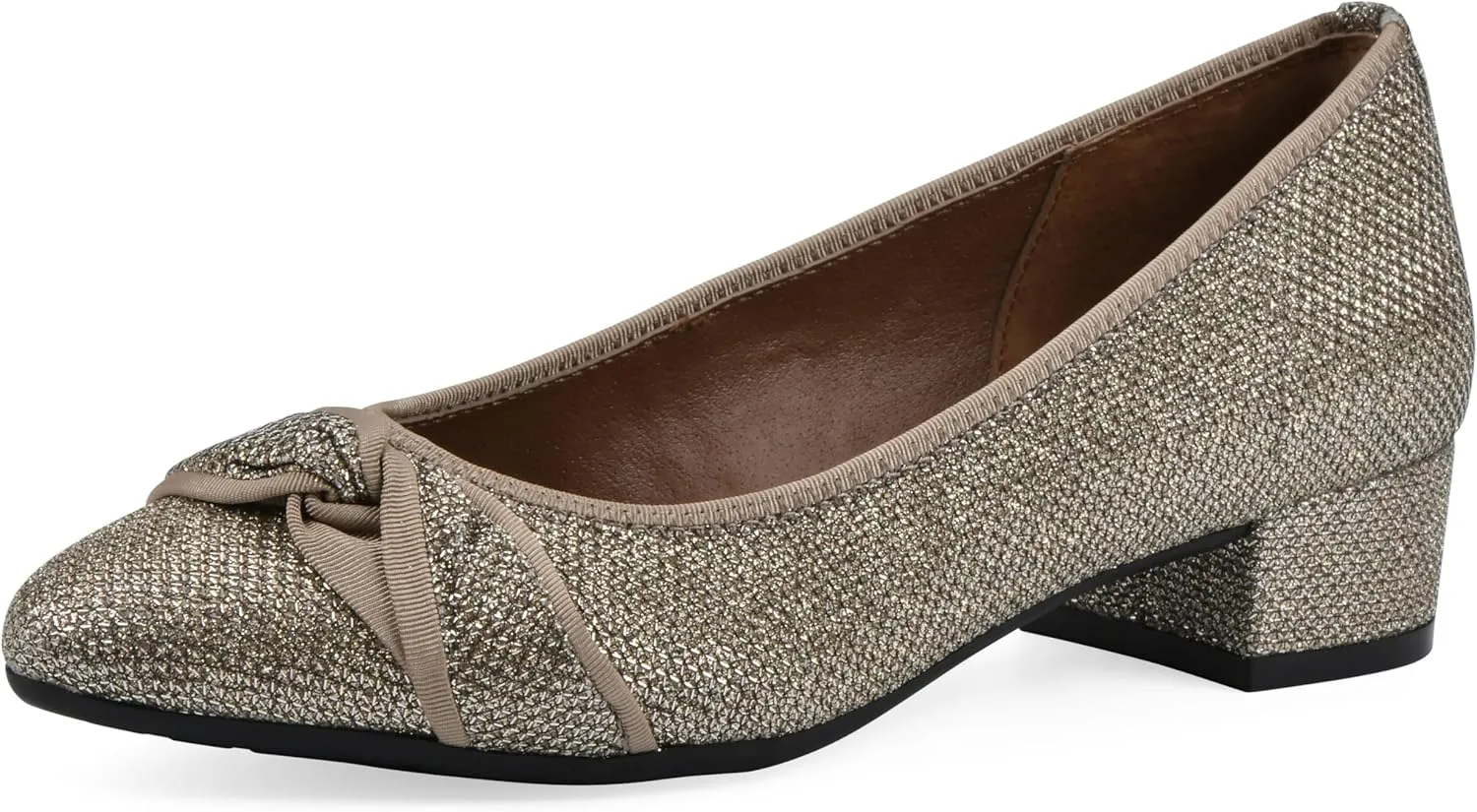 WHITE MOUNTAIN Women's Bordeaux Dressy Crisscross Block Heel